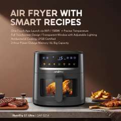 Buy Oraimo NutriFry S1 Ultra OAF-521A 1500W 6L app control full touchscreen air fryer n in Kenya