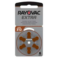 Buy Rayovac Extra 6Pack Size 312 Hearing Aid Batteries in Kenya