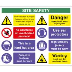 Buy A3 Construction Site Safety Signage in Kenya