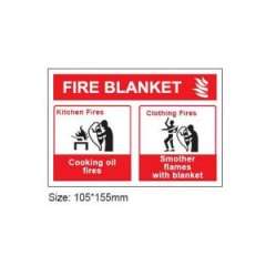 Buy Fire Blanket Instructions for Use Sign in Kenya