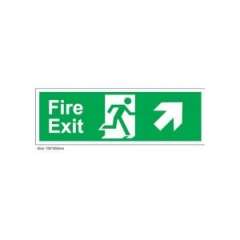 Buy Fire Exit Arrow Up & Right Sign in Kenya