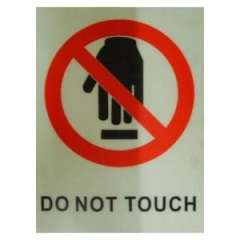 Buy Do not Touch Sign in Kenya
