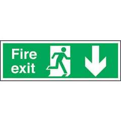 Buy Fire Exit Arrow Down Sign in Kenya