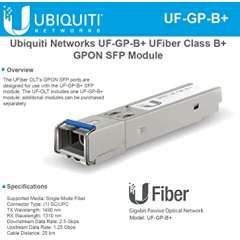 Buy Ubiquiti Ufiber UF-GP-B+ GPON OLT SFP Transceiver in Kenya