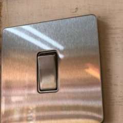 Buy Carl and Gilberts VIP Silver 1 Gang 2 Way Switch in Kenya
