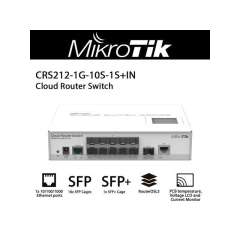 Buy MikroTik (CRS212-1G-10S-1S+IN)  LCD, 400MHz CPU, 64MB RAM Smart Switch in Kenya