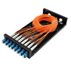 Buy Fiber Tray 8 Port  with LC Duplex Adapters in Kenya