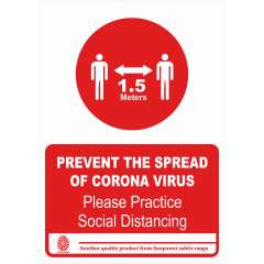 Buy Practice Social Distancing Sign in Kenya