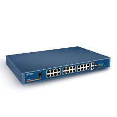 Buy Tenda 24-Port 10/100Mbps + 2 Gigabit / SFP Managed PoE Switch in Kenya