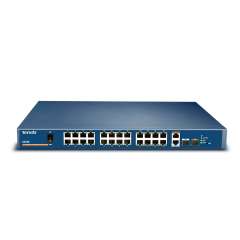 Buy Tenda 24-Port 10/100Mbps + 2 Gigabit / SFP Managed PoE Switch in Kenya