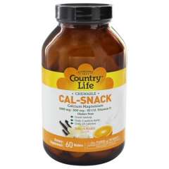 Buy Country Life Vanilla Orange Cal Snack 60 Chewable Wafers Supplement in Kenya