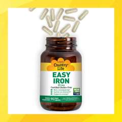 Buy Country Life 25mg Easy Iron 90 Capsules Supplement in Kenya