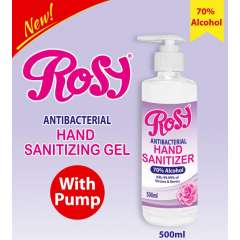 Buy Rosy 500ml 6Pack Gel Pump Hand Sanitizer, Sterilizer Scents: Unscented in Kenya