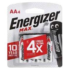 Buy Energizer  12x4 AA 3+1 Alkaline Battery in Kenya