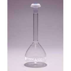 Buy Pyrex Class A 500ml Glass Volumetric Flask in Kenya
