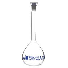 Buy Borosil 500ml Glass Volumetric Flask in Kenya