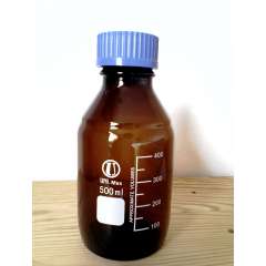Buy Borosil Amber 500ml Media Culture Bottle in Kenya