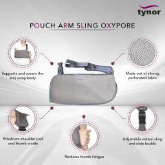 Buy Tynor Oxypore Pouch Arm Sling, Size: Small in Kenya