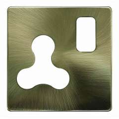 Buy Tronic SR TTSB-11 15A Satin Brass Switch Socket Cover Plate in Kenya