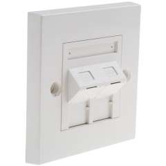 Buy Tronic TR5267 RJ11 2 Gang Socket in Kenya