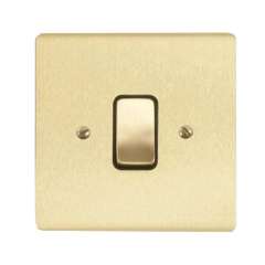 Buy Tronic SR TTSB-01 1 Gang Satin Brass Metal Switch Cover Plate in Kenya