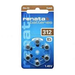 Buy Renata Size 312 6 Pack Hearing Aid Batteries in Kenya