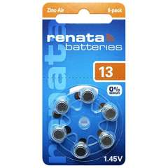 Buy Renata Size 13  6 Pack Hearing Aid Batteries in Kenya