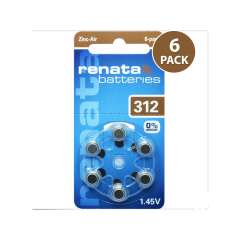 Buy Renata Size 312 6 Pack Hearing Aid Batteries in Kenya