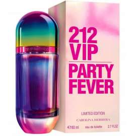 Buy Carolina Herrera 212 VIP Limited Edition Party Fever Eau De Toilette 80ml Women Perfume in [storefront]