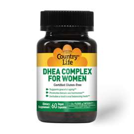 Buy Country Life Dhea Complex For Women 60Capsules Supplement in [storefront]
