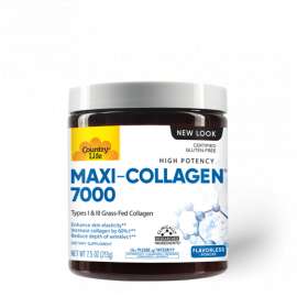 Buy Country Life 213g Maxi Collagen 7000 Powder Supplement in [storefront]