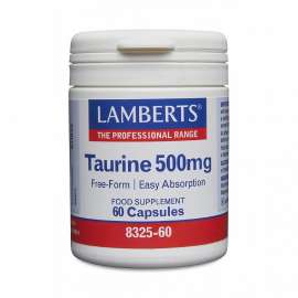 Buy Lamberts 500mg Taurine 60 Capsules Supplement in [storefront]