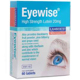 Buy Lamberts 20mg Eyewise High Strength Lutein 60 Tablets Supplement in [storefront]
