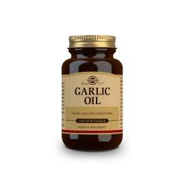 Buy Solgar Garlic Oil 100 Softgels Supplement in [storefront]