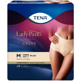 Buy Tena Lady Pants Plus 9Pack Medium Crème Incontinence Underwear in [storefront]