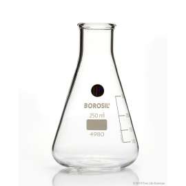 Buy Borosil 250ml Glass Conical Flask in [storefront]