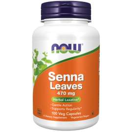 Buy Now 470mg Senna Leaves 100Capsules Supplement in [storefront]