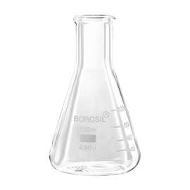 Buy Borosil 100ml Glass Conical Flask in [storefront]