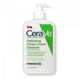 Buy Cerave 473ml Hydrating Cream To Foam Cleanser For Normal To Dry Skin in [storefront]