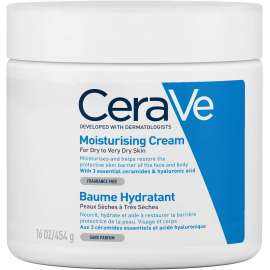 Buy Cerave 454g Moisturizing Cream For Dry to Very Dry Skin in [storefront]