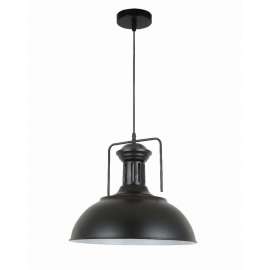 Buy Tronic 8331-BK-WH Black Retro Industrial Pendant in [storefront]