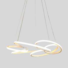 Buy Tronic WH 2021-0301-TC Modern Acrylic Pendant Light in [storefront]