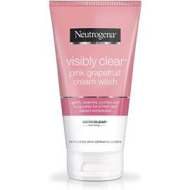 Buy Neutrogena 150ml Visibly Clear Pink Grapefruit Cream Wash in [storefront]