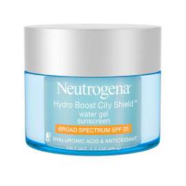 Buy Neutrogena 48g Hydro Boost City Shield™  Water Gel Moisturiser with Broad Spectrum SPF 25 in [storefront]