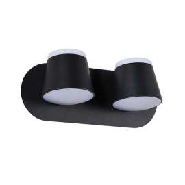 Buy Tronic LL 6202-20-BK-WW 360 Degrees 2 Way LED Wall Lamp in [storefront]