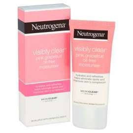 Buy Neutrogena Visibly Clear Pink Grapefruit Oil Free Moisturiser in [storefront]