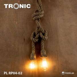 Buy Tronic PL RP04-02 Rope Hanging Lamp 2XE27 in [storefront]