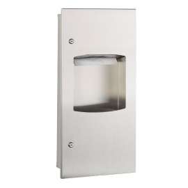 Buy Mediclinics Recessed Towel Dispenser with Bin in [storefront]