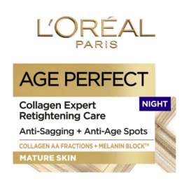 Buy L'Oréal Paris Age Perfect Collagen Expert 50ml Night Cream For Mature Skin in [storefront]