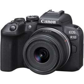 Buy Canon EOS R10 Mirrorless Camera with 18-45mm Lens in [storefront]